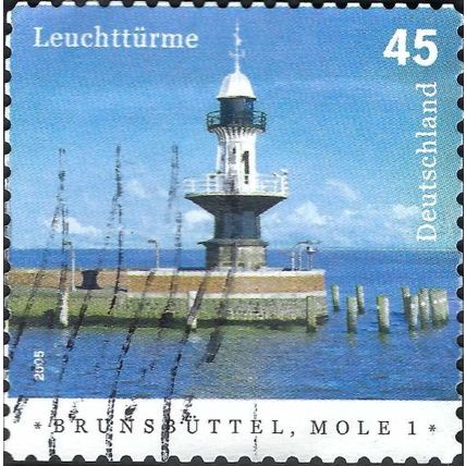 GERMANY, Lighthouses, Brunsbuttel, Mole 1, blue 2005, 0.45, #4