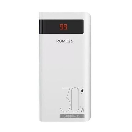 ROMOSS Sense8 PS Pro 30000mAh Power Bank 30W Fast Charge Digital Display 3 Ports
