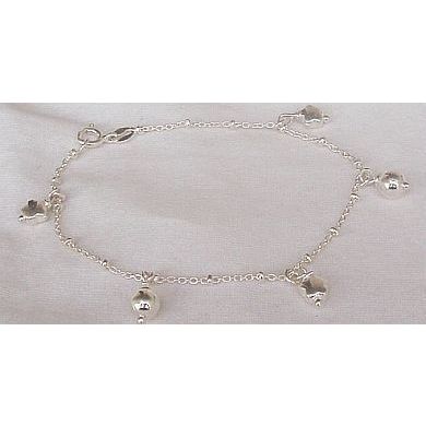 Star silver bracelet