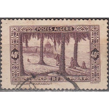 Algerie 1936 Michel 112 O Cote (2005) 0.30 € Touggourt - Marabout Cachet rond