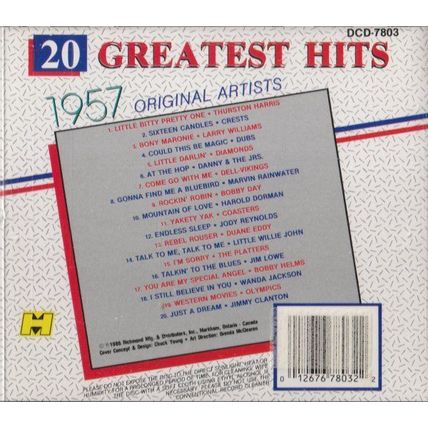 20 GREATEST HITS 1957 NEW SEALED