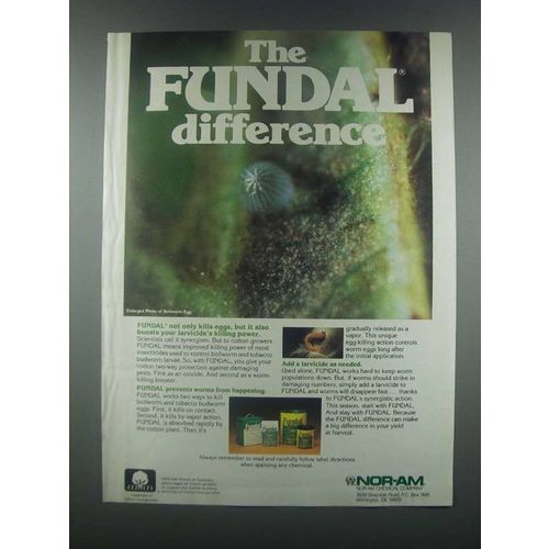 1985 Nor-Am Fundal Ad - The Difference