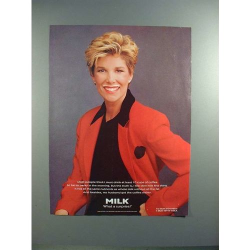 1995 Milk Ad w/ Joan Lunden
