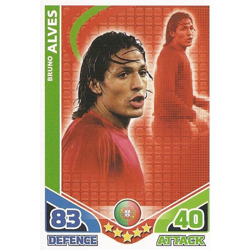 Match Attax - World Cup 2010: Portugal - Defender, Alves (Bruno)