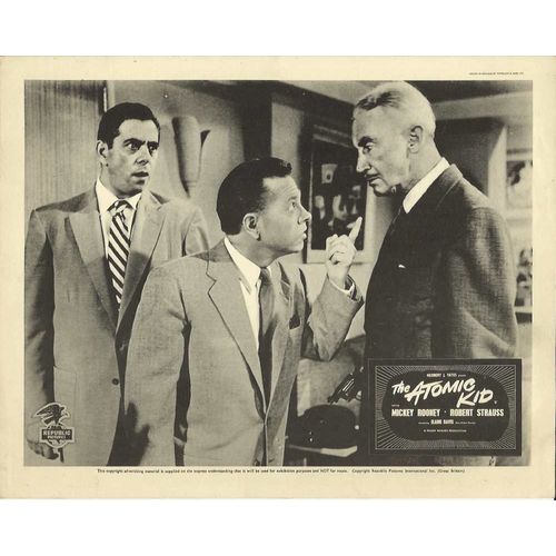 THE ATOMIC KID Mickey Rooney, Robert Strauss F-O-H Stills (6)