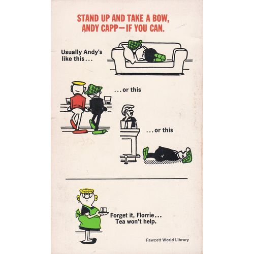 Take A Bow, Andy Capp by Reg Smythe ( Fawcett Gold Medal | 1968 )