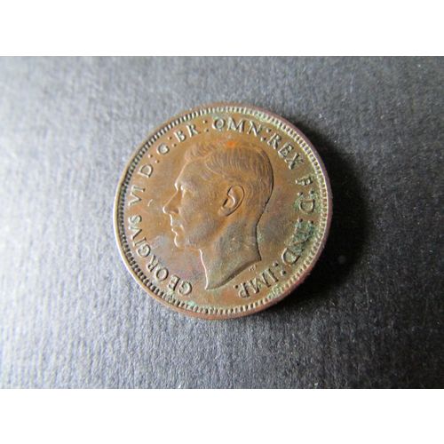 1940 GEORGE VI FARTHING FREE POST. H