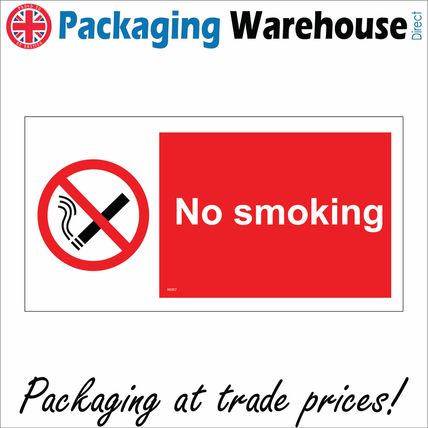 NS057 NO SMOKING SIGN WORKPLACE OFFICE PUBLIC BUILDINGS SCHOOLS HOSPITALS TRAINS