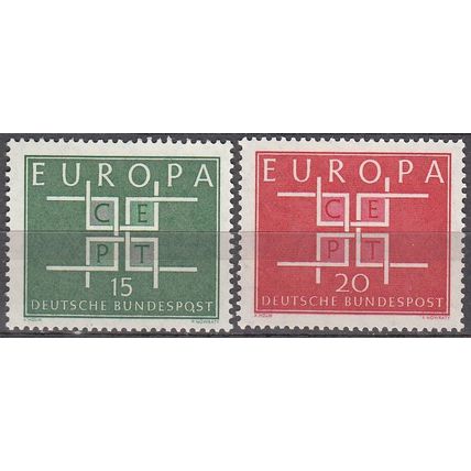 Deutschland 1963 Michel 406 - 407 Neuf ** Cote (2011) 0.60 € Europa CEPT
