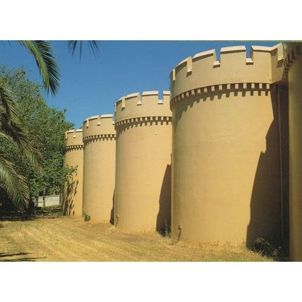 Seppeltsfield Top Tanks Winery Barossa Valley Wine Australia Postcard