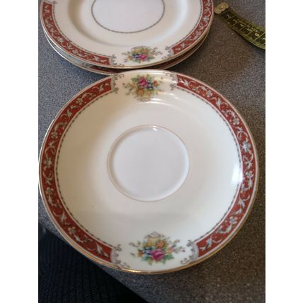 2 X Side/Tea Plate 1 Saucer made in occupied Japan