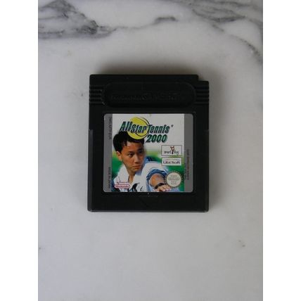 All Star Tennis 2000 Nintendo Gameboy Cartridge & Case Color gbc sports action