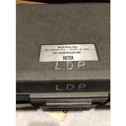 MILLER 6872A EVAPORATIVE SYSTEM PRESSURE PUMP, -25 TO +35 IN. H2O,BF