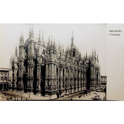 IL DUOMO, MILAN, ITALY, Postcard