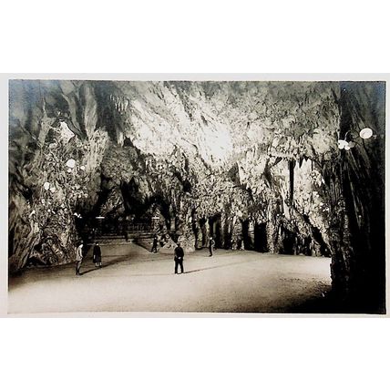GROTTE DI POSTUMIA PRESSO (LA SALA DA BALLO), TRIESTE, ITALY, Postcard