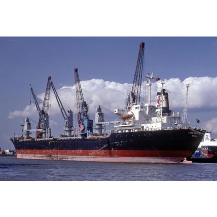 SQ2111 - Philippines Cargo Ship - Dragon Ace - photograph 6x4