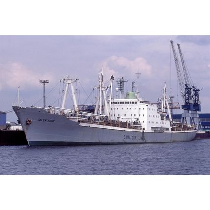 SQ2107 - Egyptian Cargo Ship - Salem Eight , built 1967 - photograph 6x4