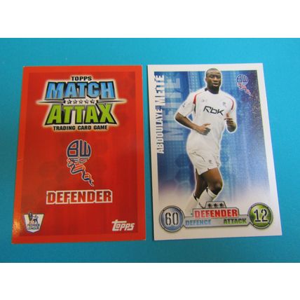 Abdoulaye Meite - Bolton Wanderers Match Attax 2007/08 Football Card