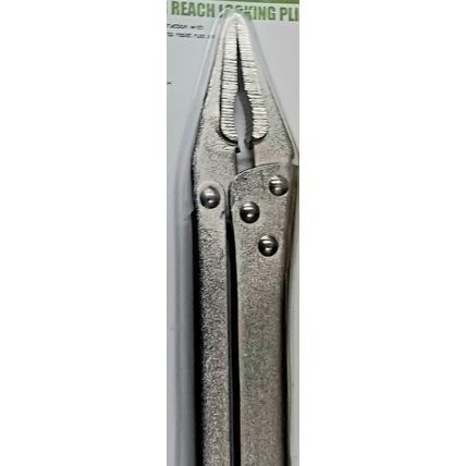 Extra Long Nose 15 Inch Reach Locking Pliers Vise Needle Nose Straight Style New