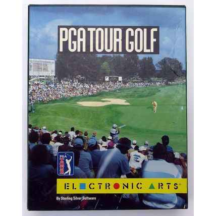 PGA TOUR GOLF BY ELECTRONIC ARTS FOR COMMODORE AMIGA - TESTED & WORKING