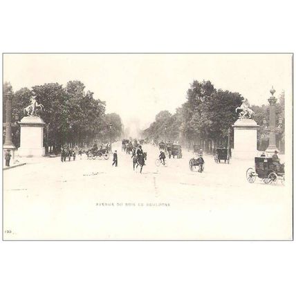 75 - Paris - Avenue du bois de Boulogne