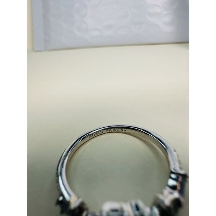 Bomb Party Sz8 Revealed BP Ring Fashion Jewelry RBP Blue Cluster Gems Rhodium P