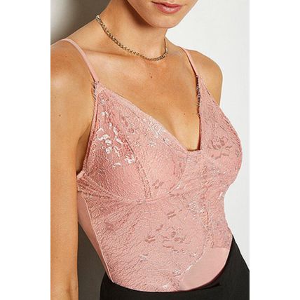 KAREN MILLEN Strappy Lace Bodysuit BNWT