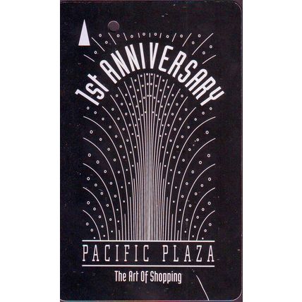 1st Anniversary Pacific Plaza S'pore Transitlink Train/Bus Card