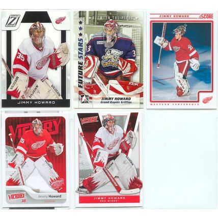 Jimmy Howard 12x card lot incl Inserts