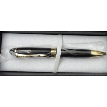 Luxury Rose Pen "Gamages of London" Blue Ink. New & Boxed. N.R