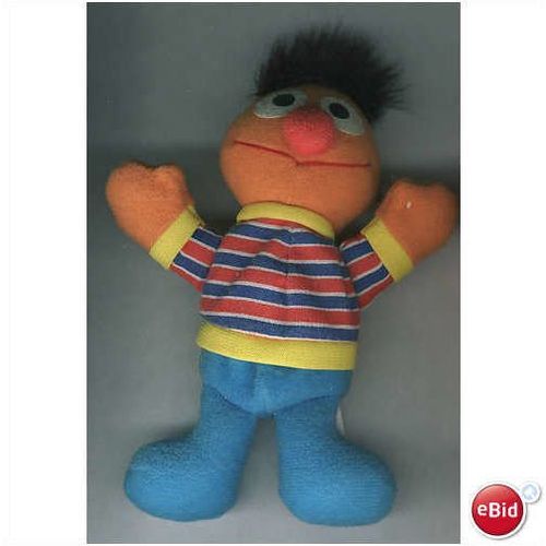 1999 Kelloggs Sesame Street Mini Bean Ernie Plush