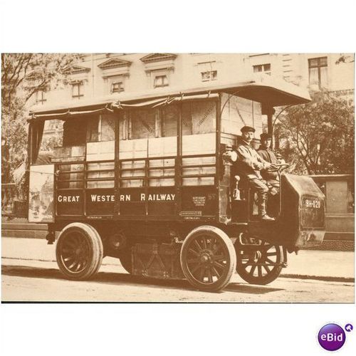 GB PC - GWR - Electric Delivery Van, Paddington. 1909