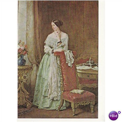 Colour Postcard - Angela Georgina, Baroness Burdett-Coutts by W C Ross