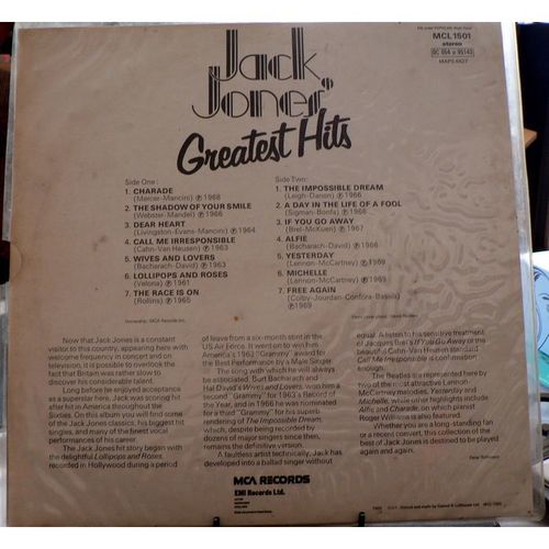 Jack Jones Greatest Hits - MCA + EMI Records Ltd. 1969 - Stereo MCL 1501