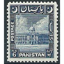 Pakistan 1949 SG48 6a Blue Mounted Mint ..