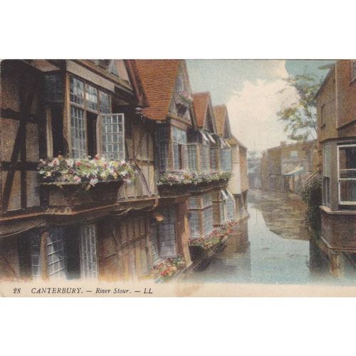 Canterbury River Stour LL28 Kent Postcard(KEN71936)