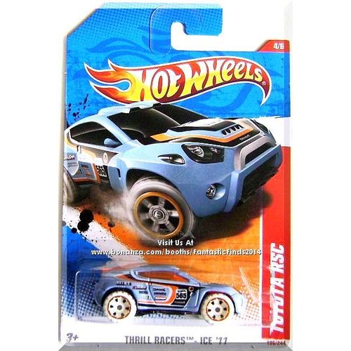 Hot Wheels - Toyota RSC: Thrill Racer-Ice '11 #4/6 - #195/244 *Blue Edition*