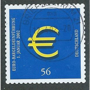 GER 2002 56c(S/A) 'NEW CURRENCY' FINE USED (EBID 51-164)