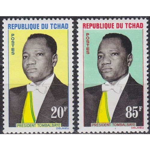TSCHAD CHAD [1963] MiNr 0094-95 ( **/mnh )