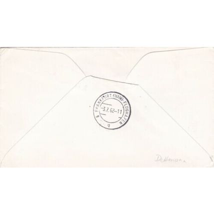 United States 1962 PANAM 100000th Transatlantic Flight Cover VGC New York cancel