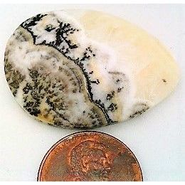Silver Lace Onyx Freeform Gemstone Cabochon 35