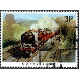 1985 Famous Trains. 31p Value. Royal Scot . Very Fine Used