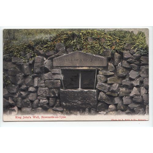 King John's Well Heaton Park Newcastle-on-Tyne Postcard
