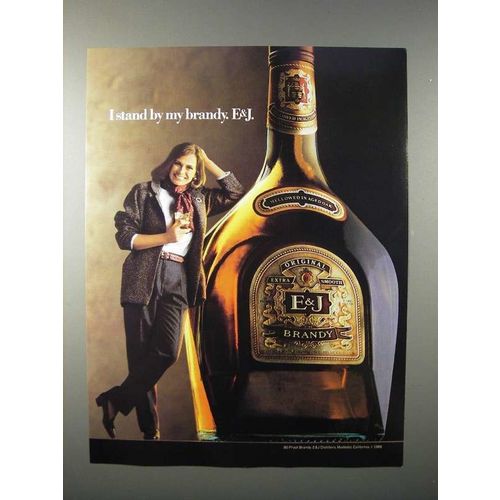 1986 E&J Brandy Ad - I Stand By - Woman
