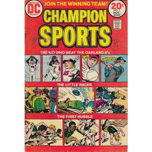 Champion Sports 1 - 1973 - Fine/Very Fine