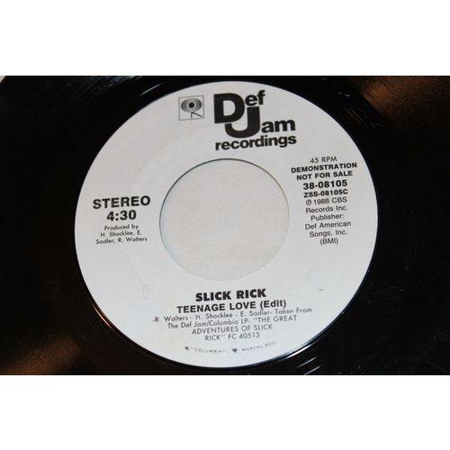 Slick Rick Promo 45-TEENAGE LOVEx2 STEREO