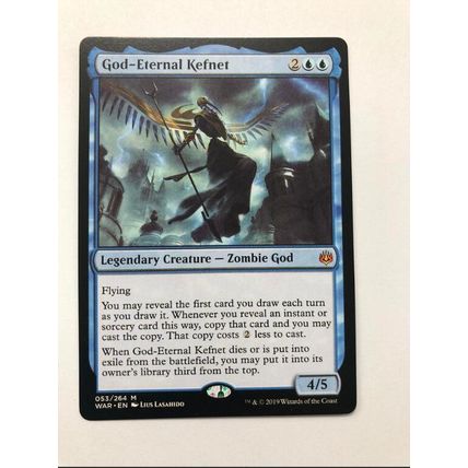 God-Eternal Kefnet WAR Hologram Mtg Proxy Magic The Gathering Proxies Cards