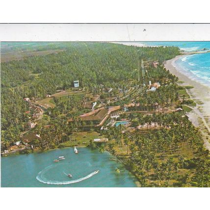 National Holiday Resort Bentota Sri Lanka Postcard unused VGC