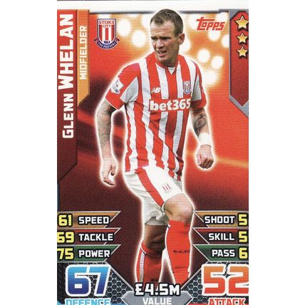 Match Attax 2015/2016 244 Glenn Whelan Stoke City