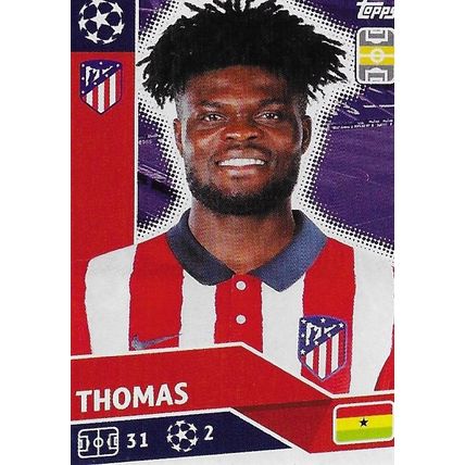 Topps UEFA Champions League 2020/21 Stickers: ATM10 - Partey